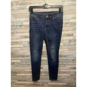 Women’s White House Black market denim jeans skinny dark wash size 0